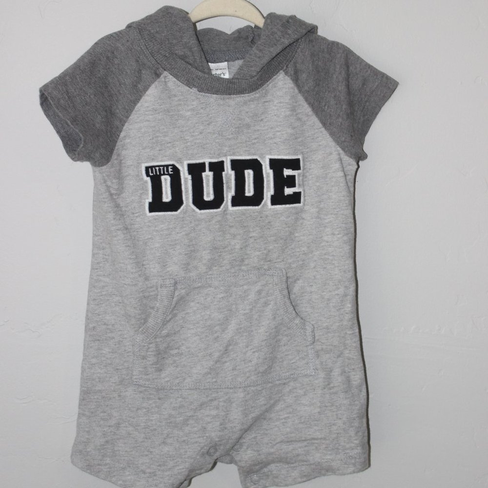 Carter's Graphic Hooded Romper